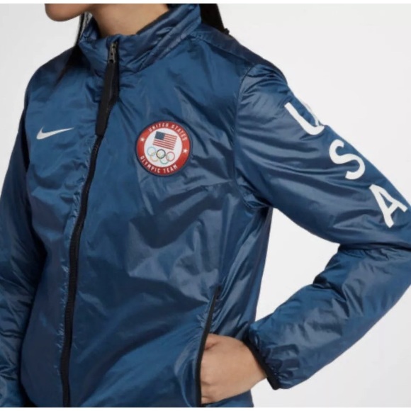 NIKE NIKELAB TEAM USA OLYMPIC JACKET USA SUMMIT JACKET - Picture 1 of 14